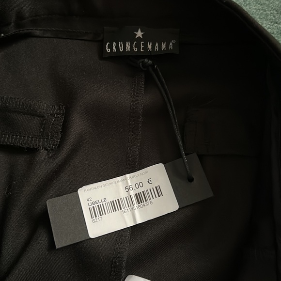 PANTALON GRUNGEMAMA CHARLY NOIR - Picture 8 of 9